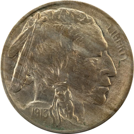 1913 Buffalo nickel, Type I